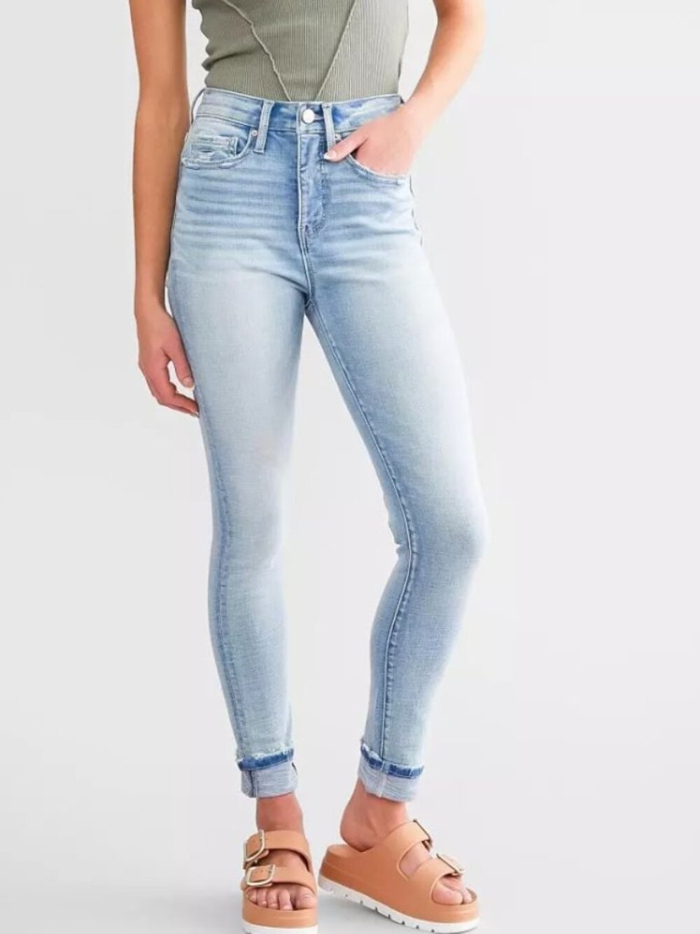BKE Billie Ankle Skinny Stretch High-rise Jean